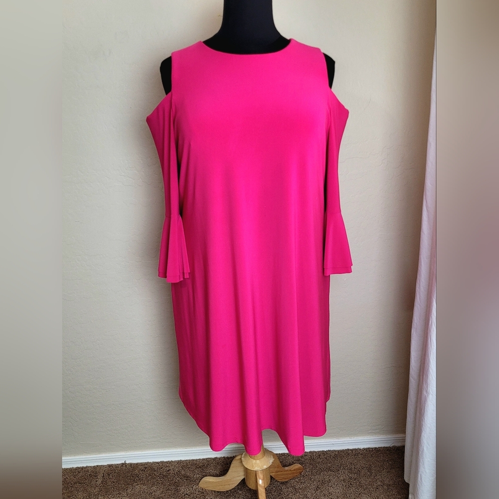 Lauren Ralph Lauren Cold-Shoulder Dress